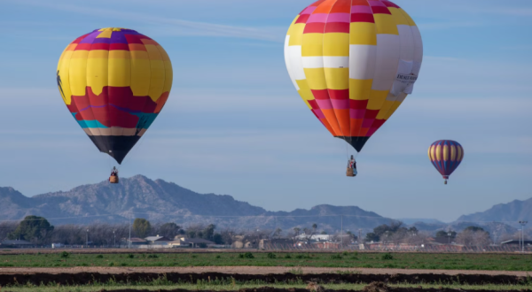 Hot Air Balloons Will Be Soaring At The 10th Annual Arizona Balloon Classic