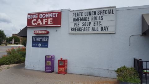 Blue Bonnet Cafe Has Been Named The Best Hole-In-The-Wall Diner In Texas