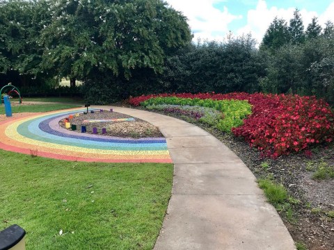 The 2-Acre Children's Garden At Alabama's Huntsville Botanical Garden Is Like A Storybook