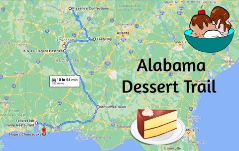 The Alabama Dessert Trail Lets You Enjoy The Sweeter Side Of Life