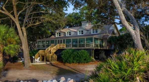 The Turner House On St. Phillips Island In South Carolina Is Now The Most Exclusive Vacation Rental In The State