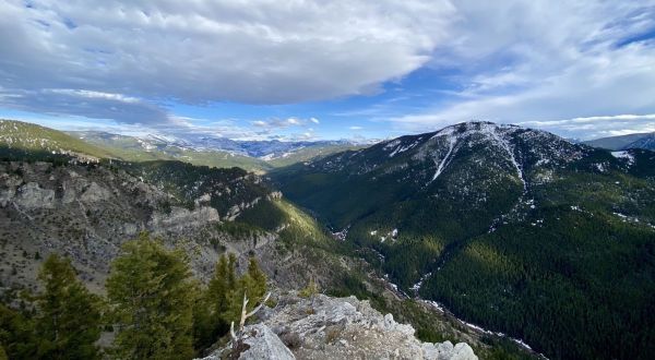 Watch Winter Turn To Spring On The Storm Castle Peak Trail In Montana