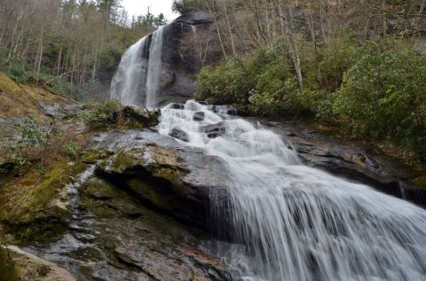 A Waterfall Lover's Dream, The Flat Creek Hike In North Carolina Passes Cascade After Cascade