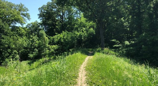 Take An Easy Loop Trail Past Some Of The Prettiest Scenery In Nebraska On the Hackberry, Hawthorn, Chickadee, Hickory and Ridge Trail