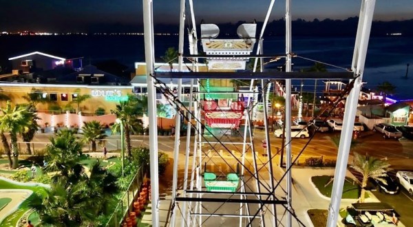 Bring The Whole Family To Gravity Park, A Little-Known Texas Amusement Park Right On The Beach