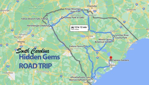 The Ultimate South Carolina Hidden Gem Road Trip Will Take You To 9 Incredible Little-Known Spots In The State