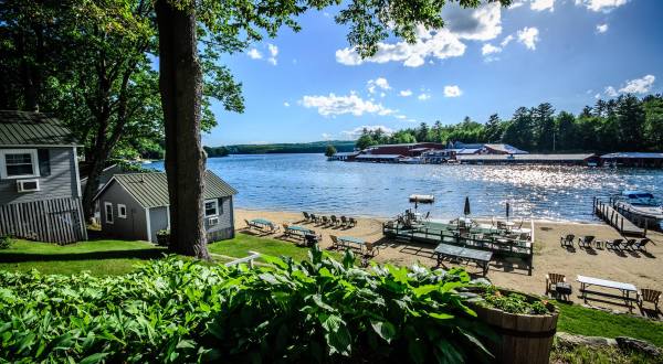 Stay In A Charming New Hampshire Cottage With Its Own Private Lakefront Views
