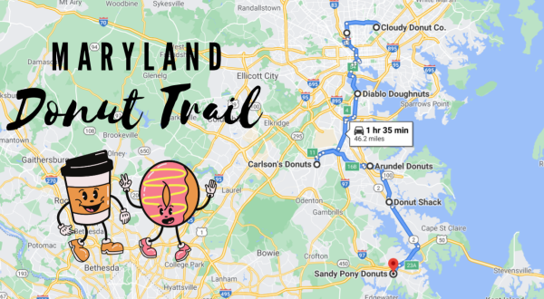 Take The Maryland Donut Trail For A Delightfully Delicious Day Trip