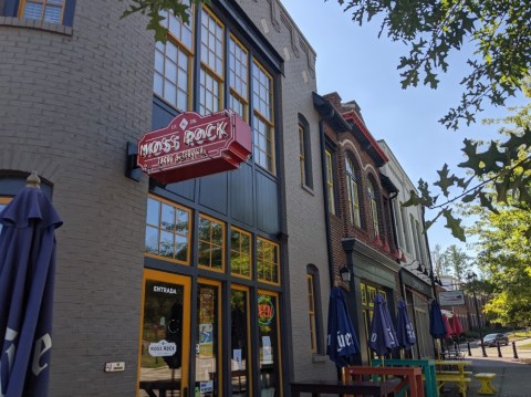 Enjoy A Delicious Meal At Moss Rock Tacos & Tequila After Hiking Alabama's Beautiful Moss Rock Preserve