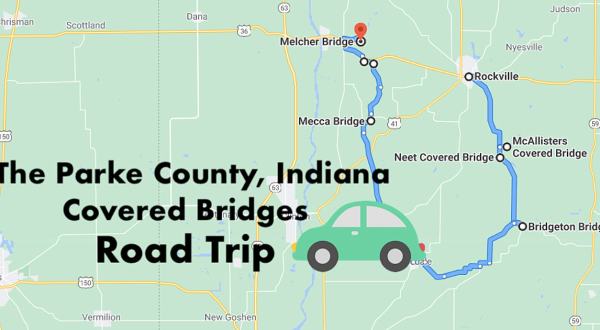 Hop In The Car And Visit 8 Of Indiana’s Covered Bridges In One Day