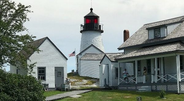 Standing For 200 Years On The Coast Of Maine, Burnt Island Lighthouse Is Quaint And Historic