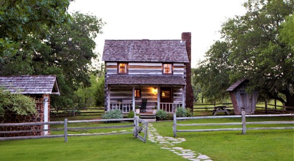 Step Back In Time To Pioneer Days At Settlers Crossing, A Rustic Getaway In The Texas Hill Country