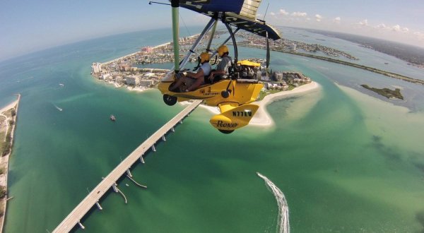 Get A Bird’s Eye View Of One Of Florida’s Most Pristine Beaches On A Scenic Seaplane