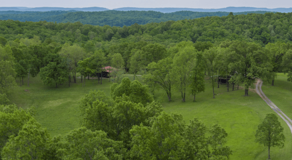Enjoy The 185-Acre Seclusion Of Arkansas’ Sky Hawk Ridge Airbnb