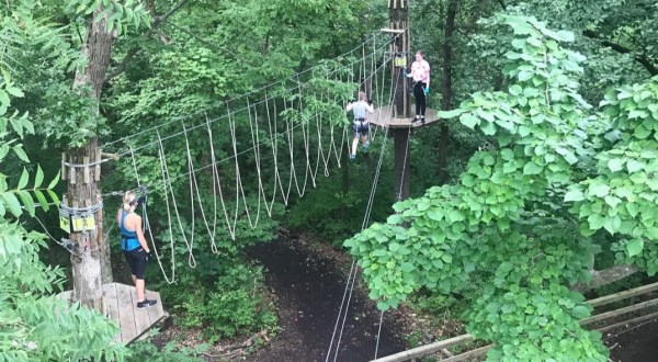 Soar Through The Treetops at Go Ape USA, A Zipline Adventure Course In West Tennessee