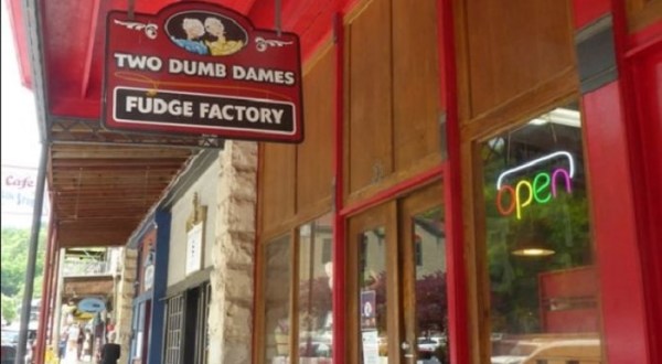 The Absolutely Whimsical Candy Store In Arkansas, Two Dumb Dames Fudge Factory Will Make You Feel Like A Kid Again