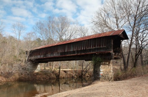 Few People Know The History Behind Waldo Covered Bridge, The Second Oldest In Alabama