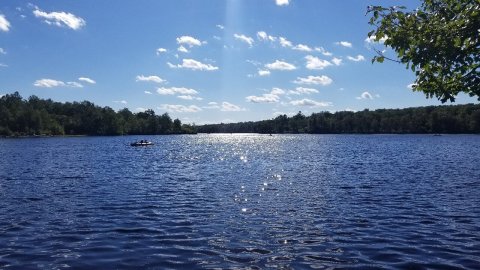 The Hidden Tobyhanna Lake Features Some Of The Most Vibrant Waters In Pennsylvania