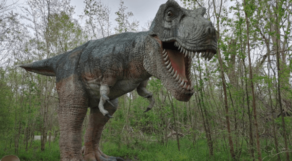 Journey Through 12 Acres Of Jurassic Fun At Prehistoric Park In Louisiana