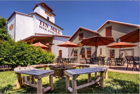 Cut Into A Juicy Steak At Tin Mill Restaurant, A Century-Old Former Grain Mill In Missouri