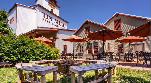 Cut Into A Juicy Steak At Tin Mill Restaurant, A Century-Old Former Grain Mill In Missouri