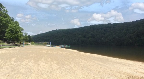 The Underrated Beach With The Most Pristine Sand Near Pittsburgh