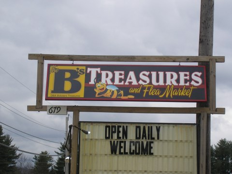 Discover A Treasure Trove Of Antiques And Vintage Goods At The B's Treasures In New Hampshire