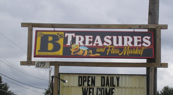 Discover A Treasure Trove Of Antiques And Vintage Goods At The B’s Treasures In New Hampshire