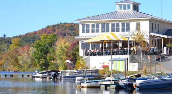 For Waterfront Views and Delicious Food, Enjoy A Meal At The Marina Restaurant In Vermont