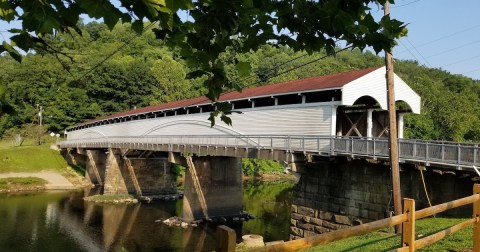 The 3 Longest Covered Bridges In West Virginia All Survived The Civil War