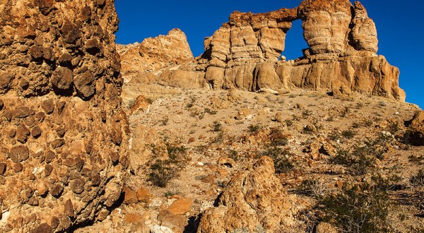 Hike To The Liberty Bell Arch On This Pleasant Desert Trail At Nevada’s Lake Mead