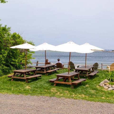 You Can Eat Fresh Caught Lobster Over Looking The Bay At This Maine General Store And Restaurant