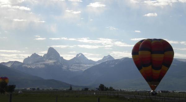 Hot Air Balloons Will Be Soaring At Idaho’s 40th Annual Teton Valley Balloon Rally