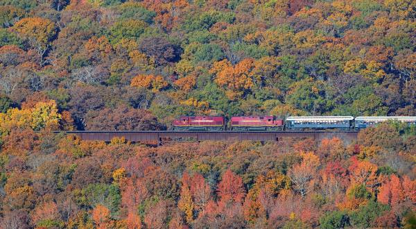 The A&M Railroad’s Van Buren to Winslow Excursion Offers Some Of The Most Breathtaking Views In Arkansas