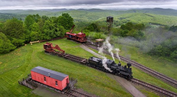 Take A Little-Known Train Trip, The Cass Scenic Whittaker, To An Old Logging Camp In West Virginia