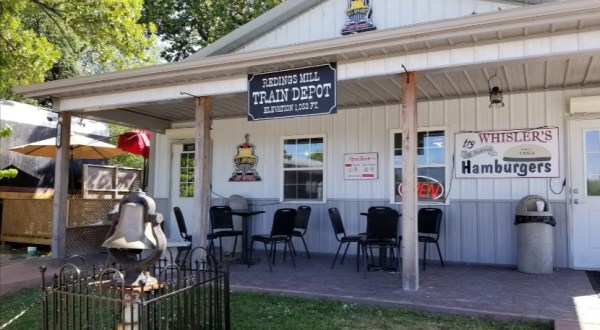 Dig Into A Homemade Ice Cream Treat At All Aboard Ice Cream, A Train-Themed Eatery In Missouri