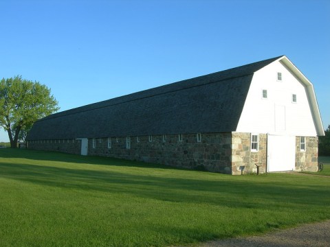 one of the buildings at Fort Sisseton in South Dakota