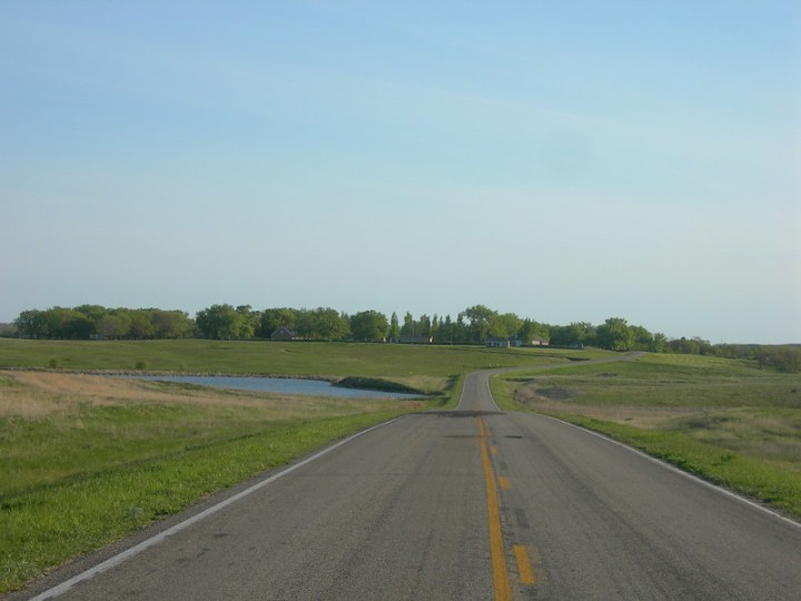 the road to Fort Sisseton in South Dakota