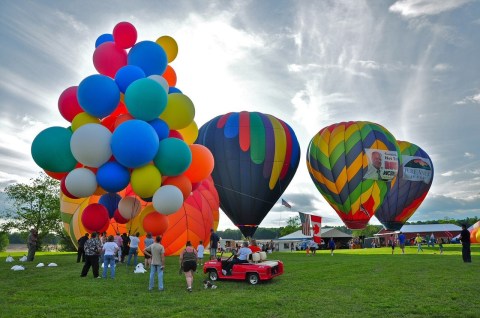 Hot Air Balloons Will Be Soaring At Maryland's Carroll County Balloon Festival