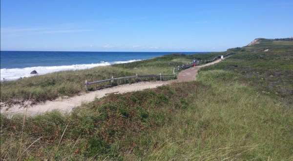 Climb The High Dunes In Massachusetts For Stunning Sea Views On The Moshup Beach Trail