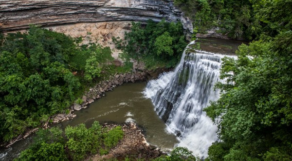 Tennessee’s Niagara Falls, Burgess Falls, Is Too Beautiful For Words
