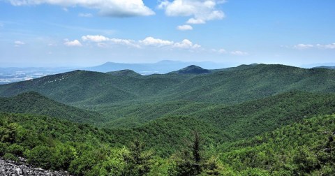With Unique Rock Formations And Sweeping Views, Blackrock Summit Is An Otherworldly Trail In Virginia
