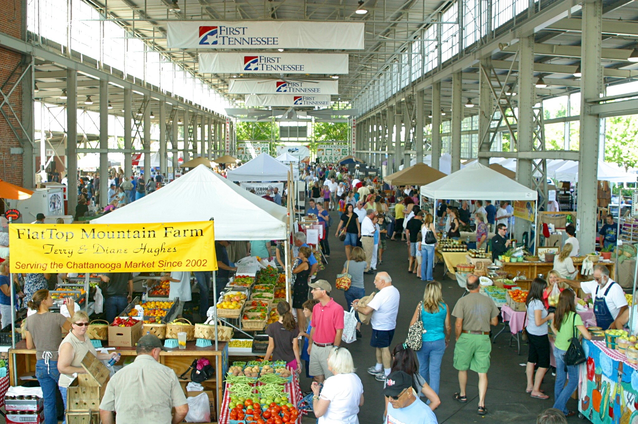 Support Local Farmers At The Chattanooga Market In Tennessee