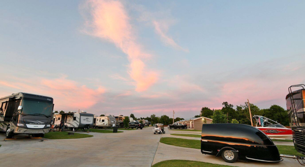 Enjoy The Newest Luxury RV Park On Grand Lake At Monkey Island RV Resort In Oklahoma