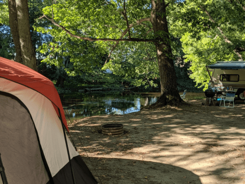 The River Campground Near Detroit Where You’ll Have An Unforgettable Tubing Adventure