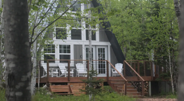 River Run, A Riverfront A-Frame Cabin Up North, Is An Impossibly Beautiful Minnesota Getaway