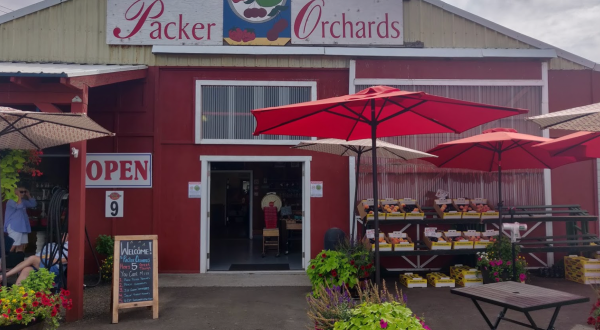 Packer Orchards In Hood River Serves Marionberry Cinnamon Rolls And We’re Here For It
