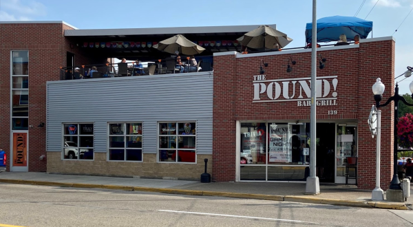 Dig Into A Mountain Of Nachos When You Dine At The Pound Bar & Grill In Michigan