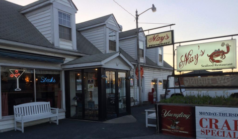 Chow Down At May's Seafood Restaurant, An All-You-Can-Eat Crab Restaurant In Maryland