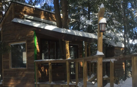 For Just $128 A Night, You Can Stay In A Treehouse At Green Mountain National Forest In Vermont